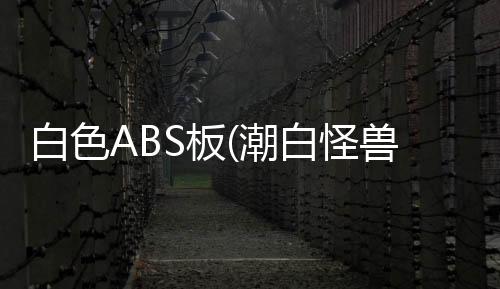 白色ABS板(潮白怪兽